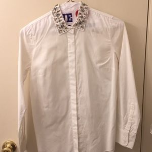 Jcrew bottom down shirt